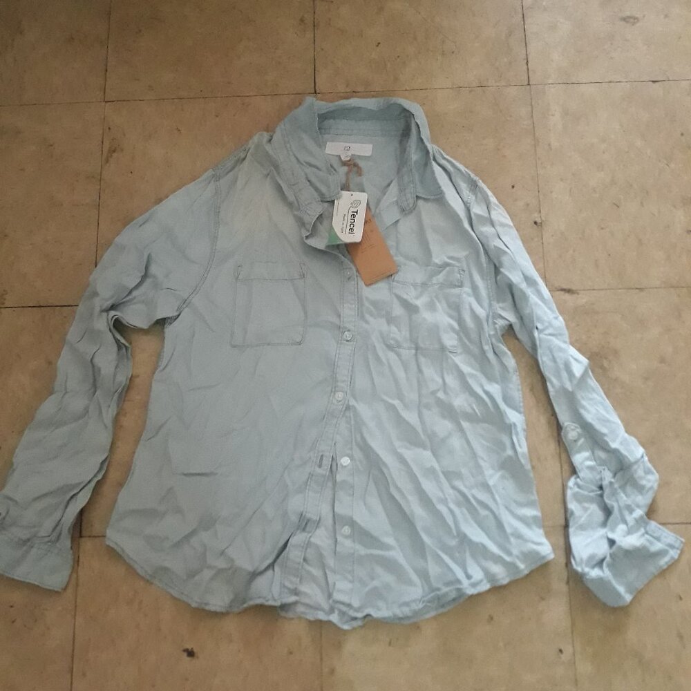 Sky Blue Long Sleeve Shirt